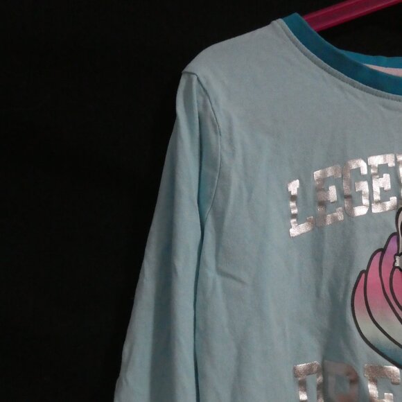 GEORGE | large (10-12) | Unicorn Legendary Dreamer Long Sleeve Pajama Shirt - Picture 4 of 15